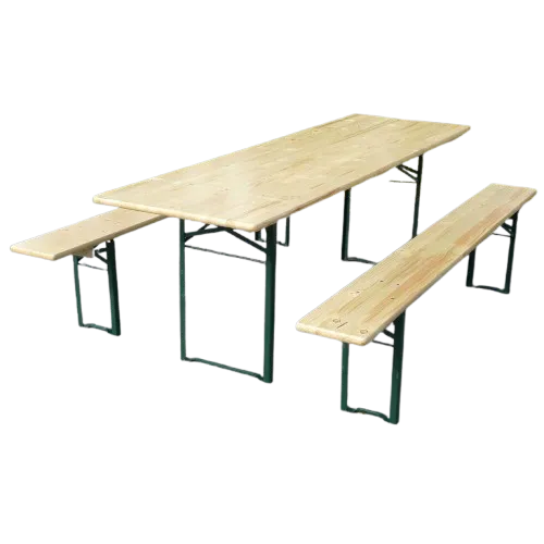 Tables et bancs pour un repas, location dans l'Ain